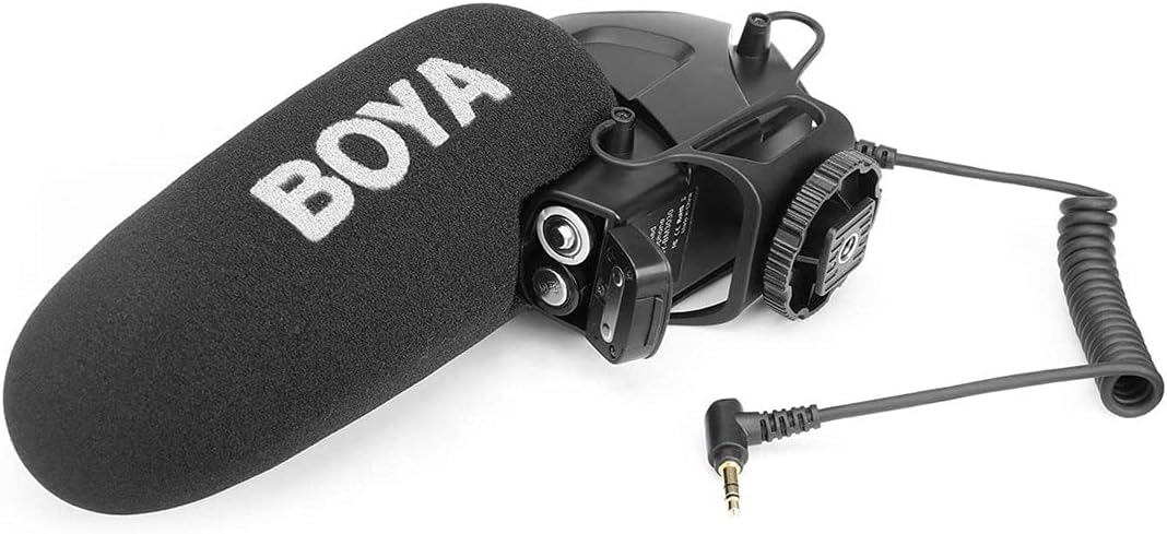 BOYA BY-BM3031 Condenser Shotgun Microphone BOYA BY-BM3031 Condenser Shotgun Microphone
